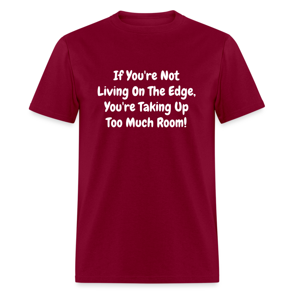 Living On The Edge - Mens - burgundy