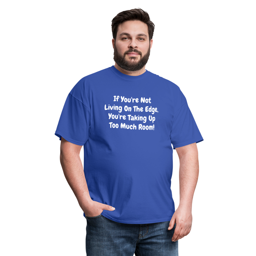 Living On The Edge - Mens - royal blue