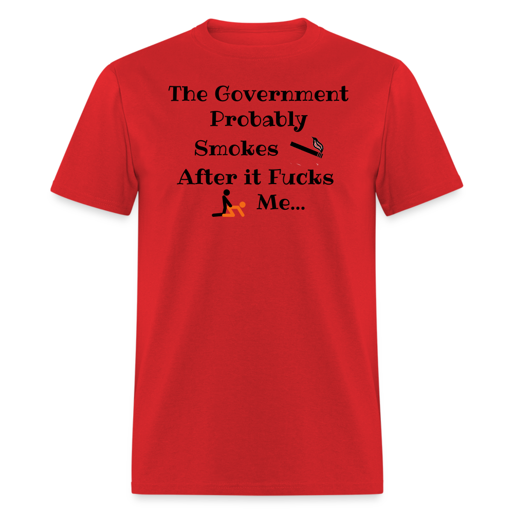 The Government Smokes - red