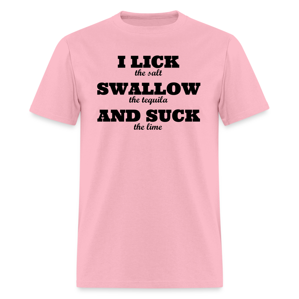 Lick, Swallow and Suck - pink