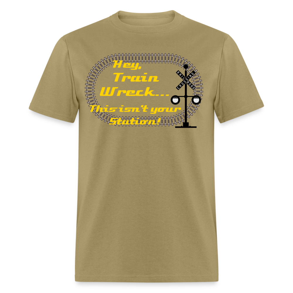 Hey, Train Wreck - khaki