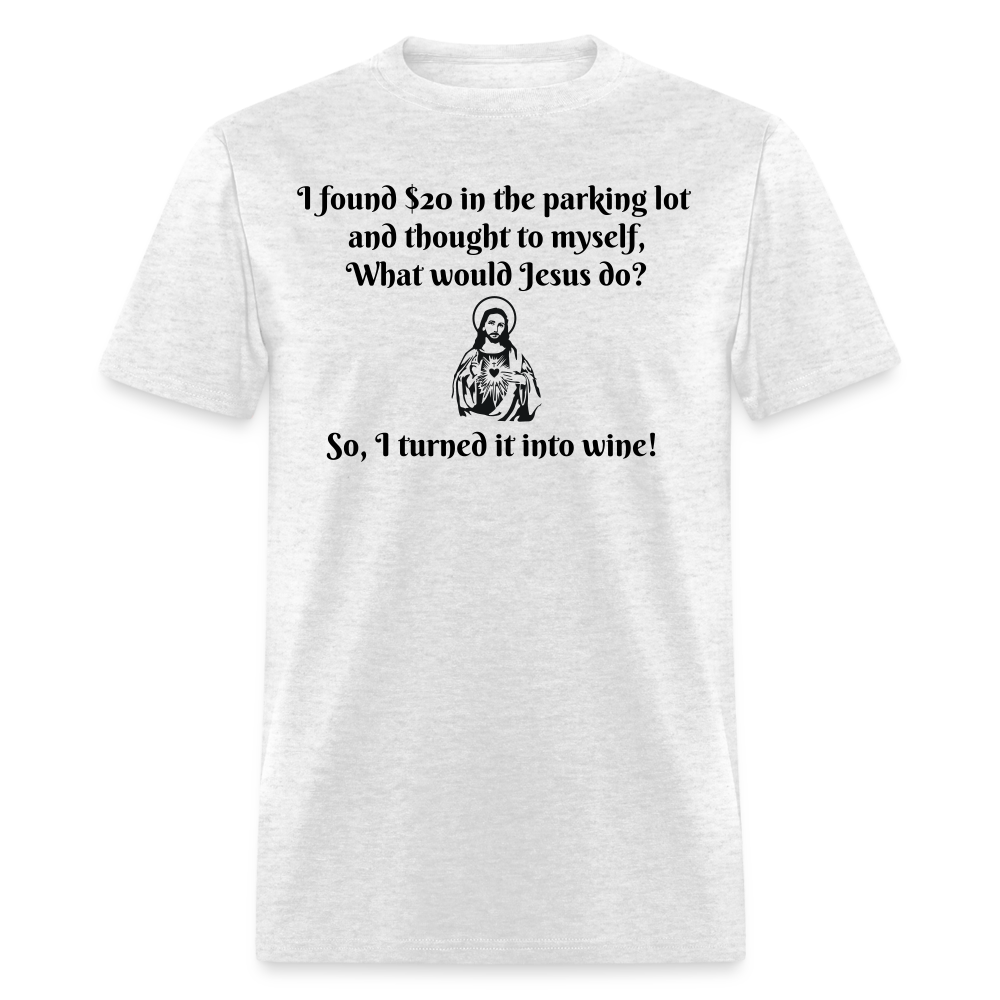 What would Jesus Do? - light heather gray