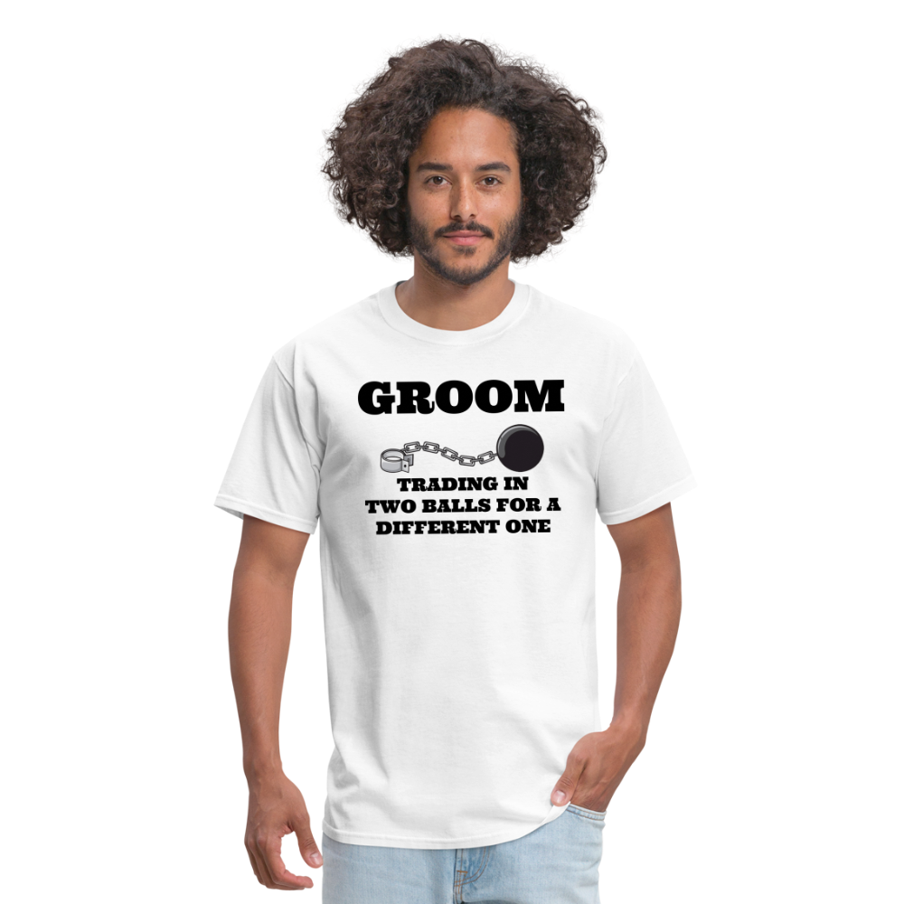 Groom - Trading In Two Balls - white