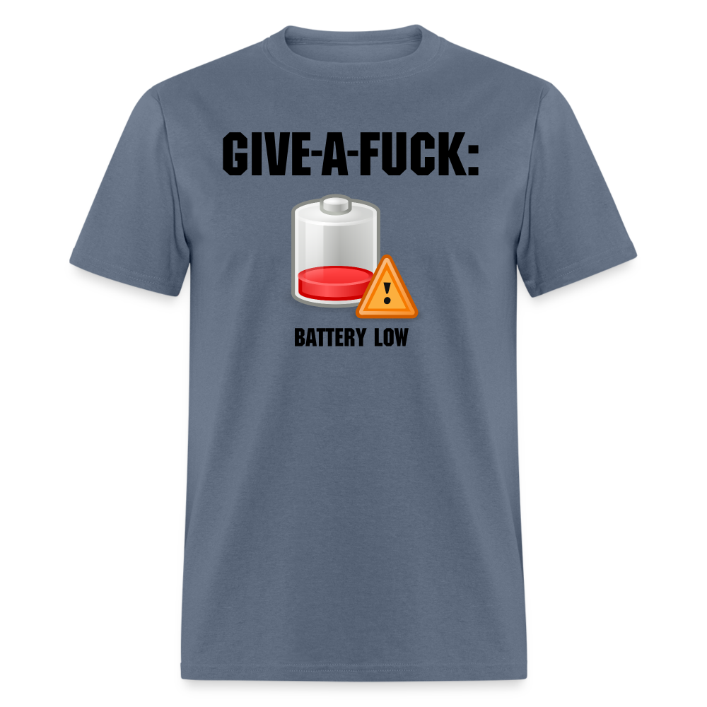Give-A-Fuck - Battery Low - denim