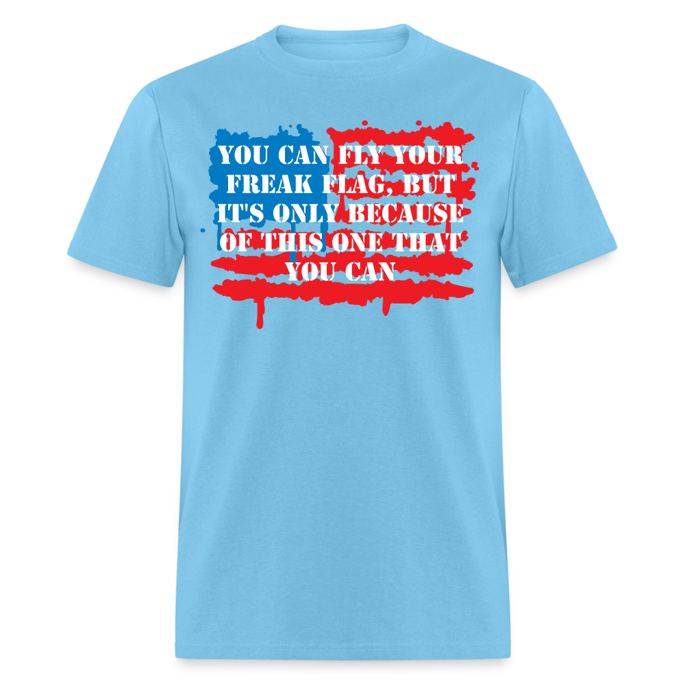Fly Your Flag - aquatic blue