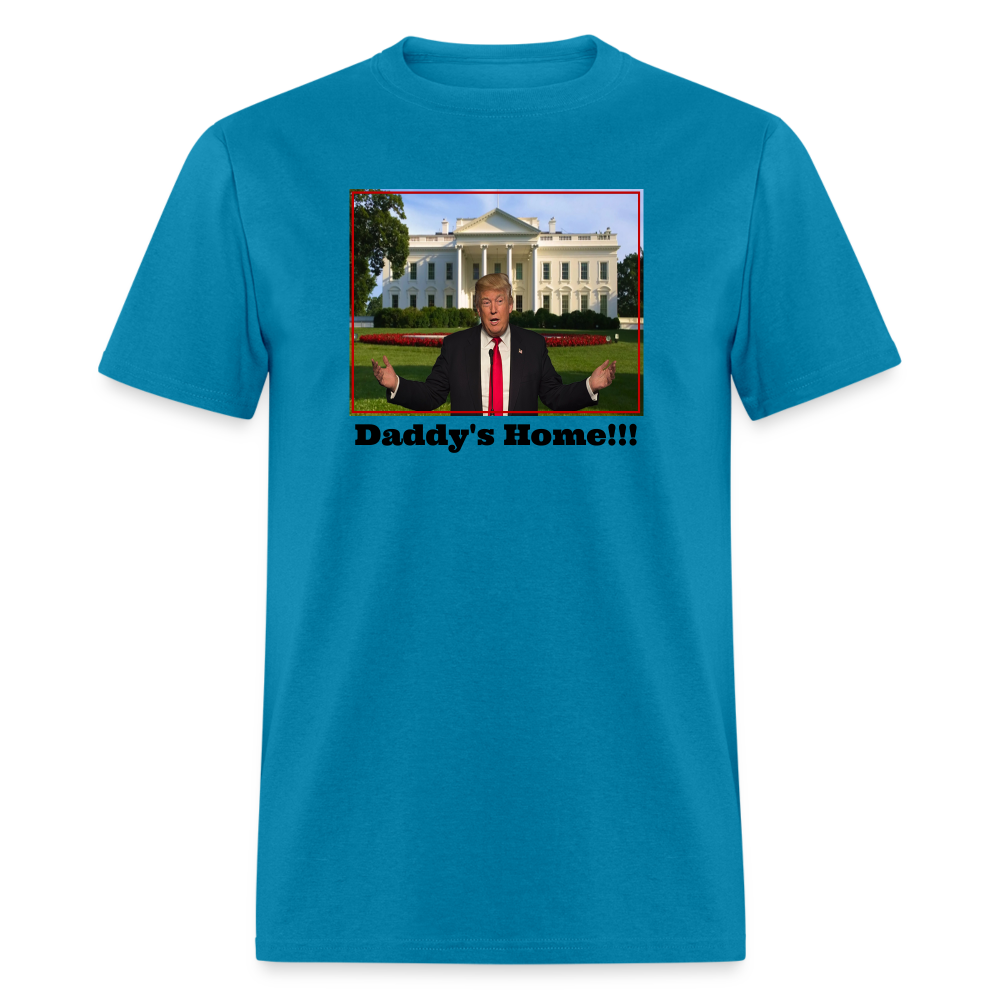 Daddy's Home - Donald Trump - turquoise