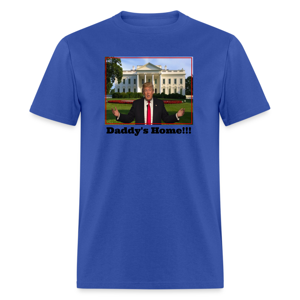 Daddy's Home - Donald Trump - royal blue