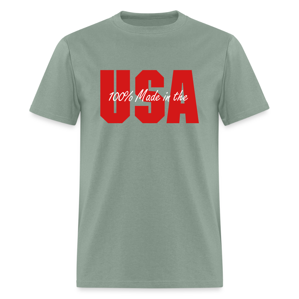 100% Made In The USA - sage