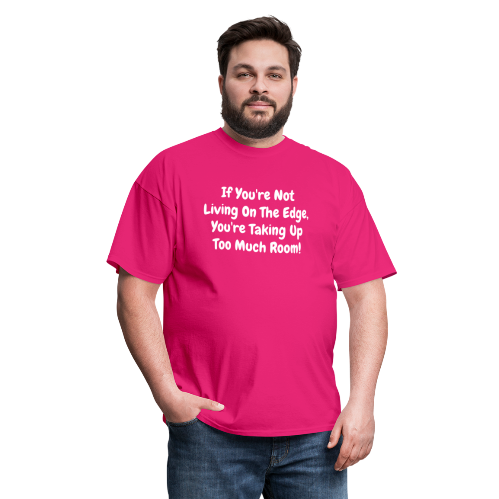 Living On The Edge - Mens - fuchsia