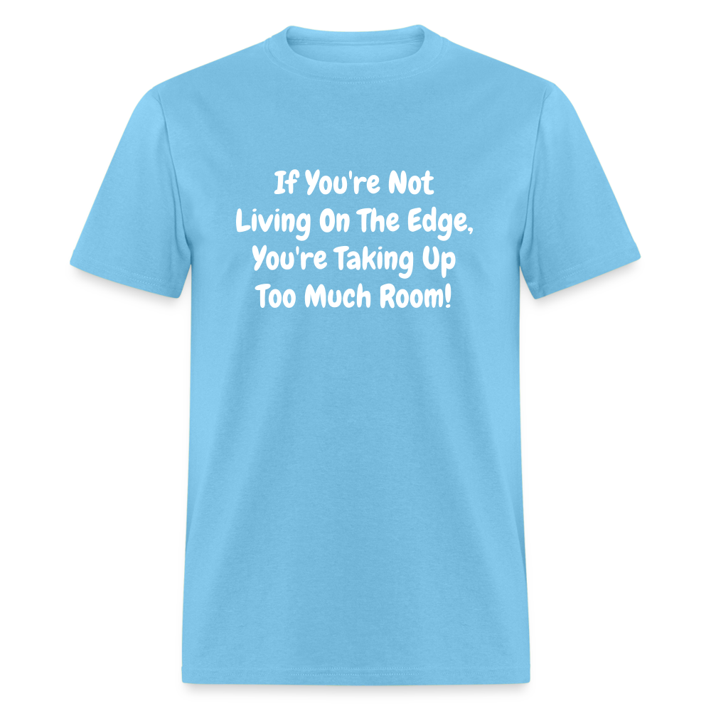 Living On The Edge - Mens - aquatic blue