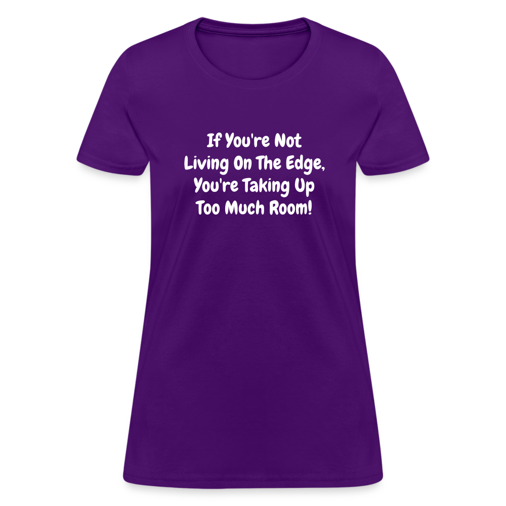 Living On The Edge - Women's - purple