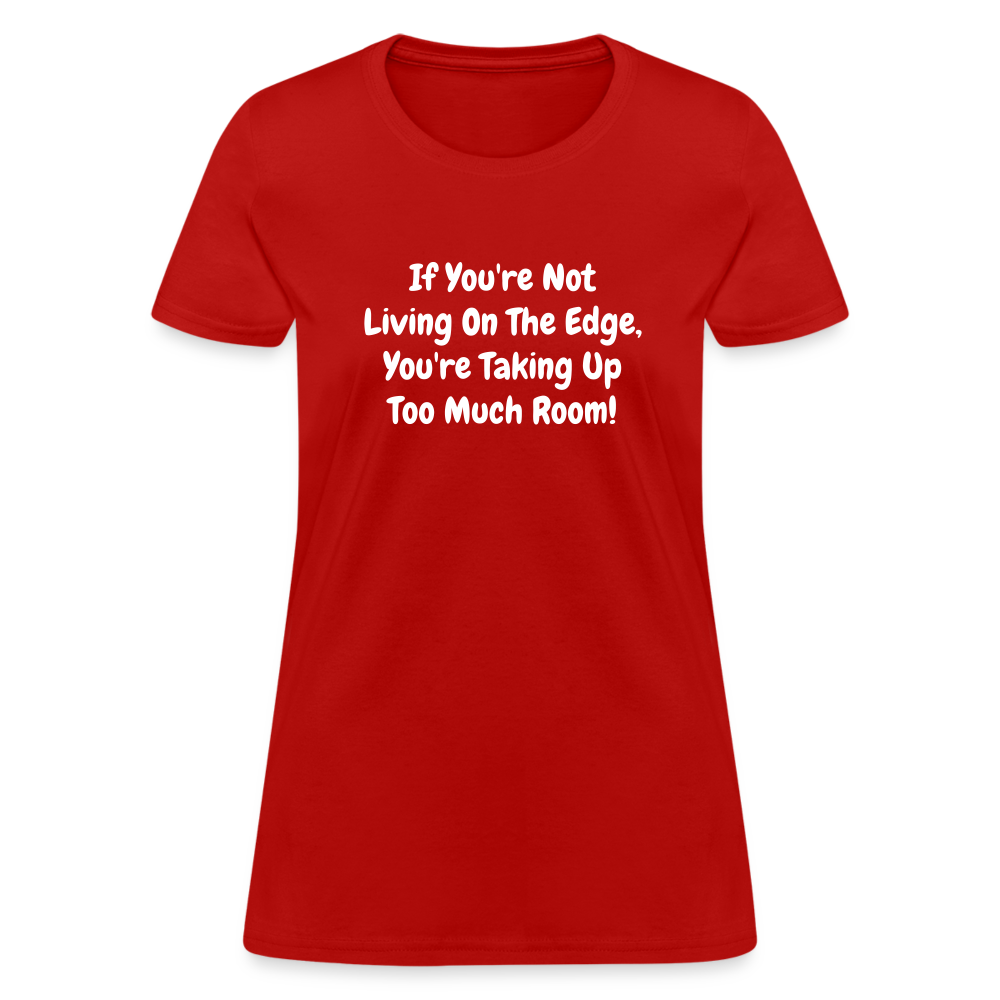 Living On The Edge - Women's - red