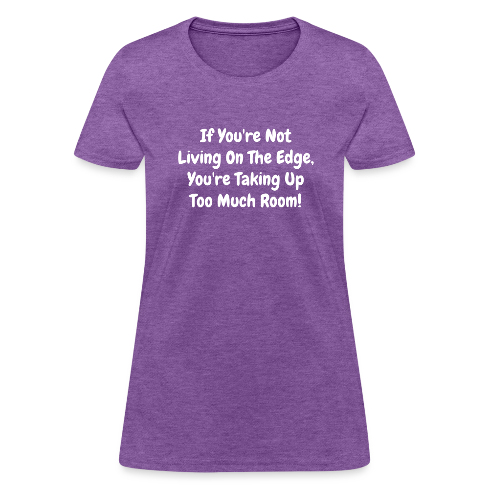 Living On The Edge - Women's - purple heather