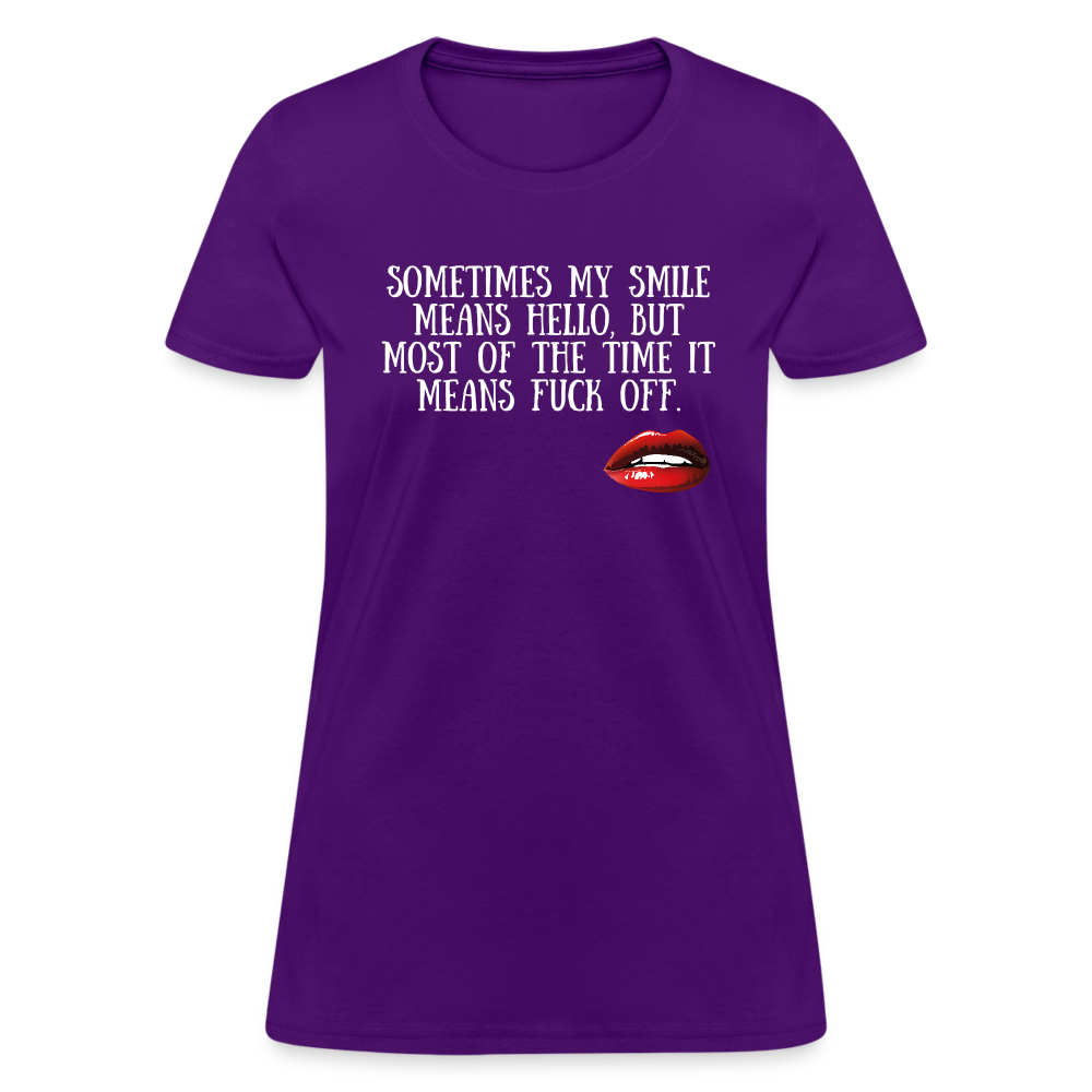 My Smile - Women's - purple