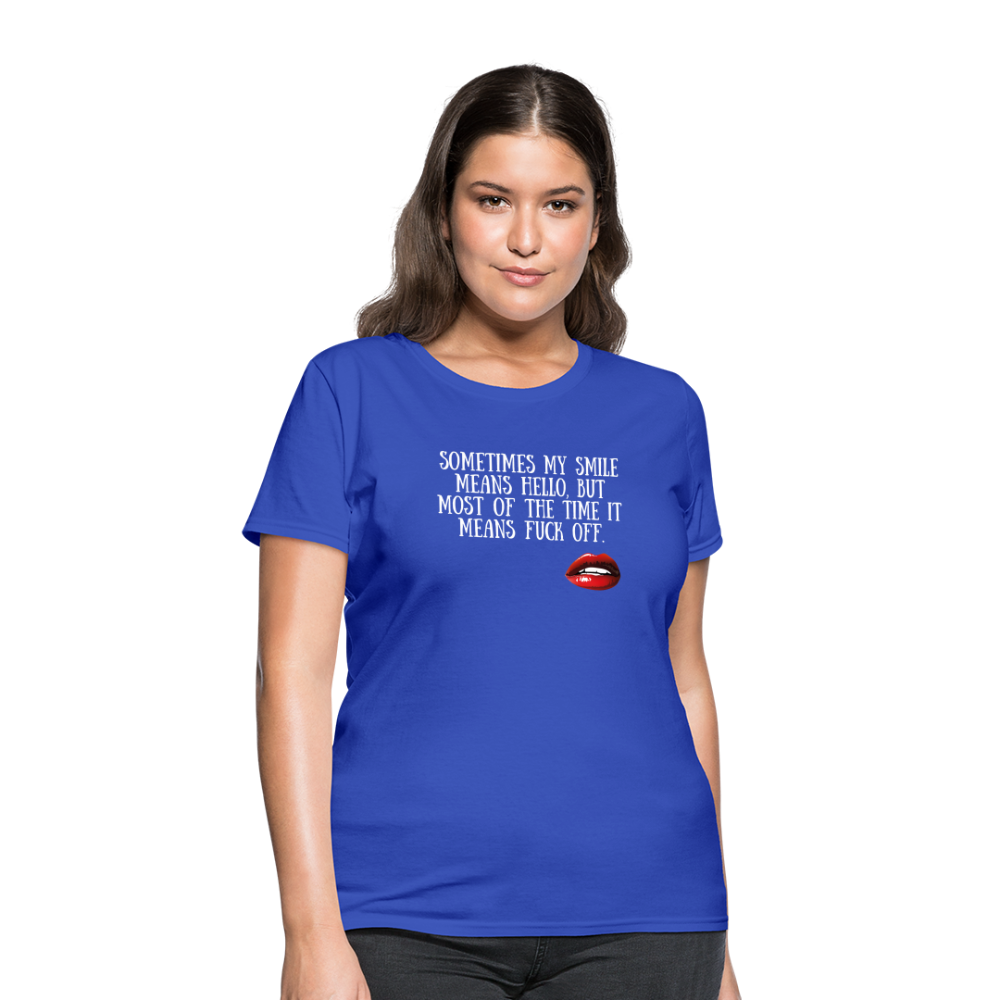 My Smile - Women's - royal blue