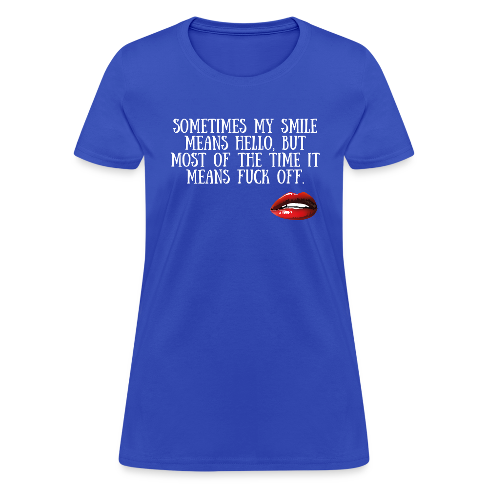 My Smile - Women's - royal blue