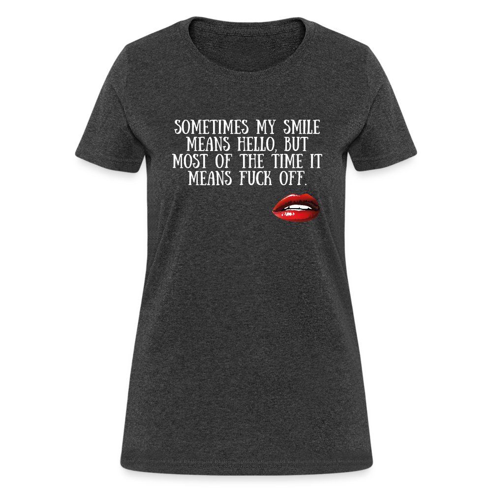 My Smile - Women's - heather black