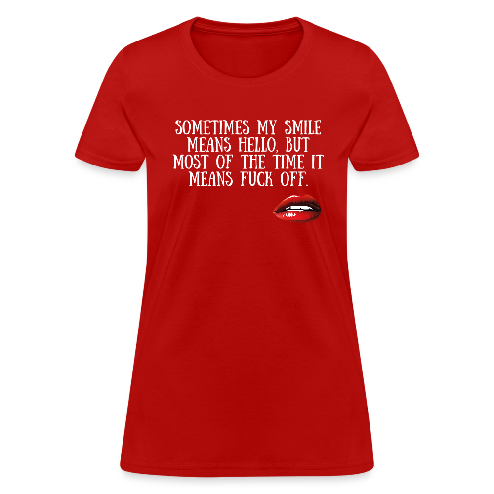 My Smile - Women's - red