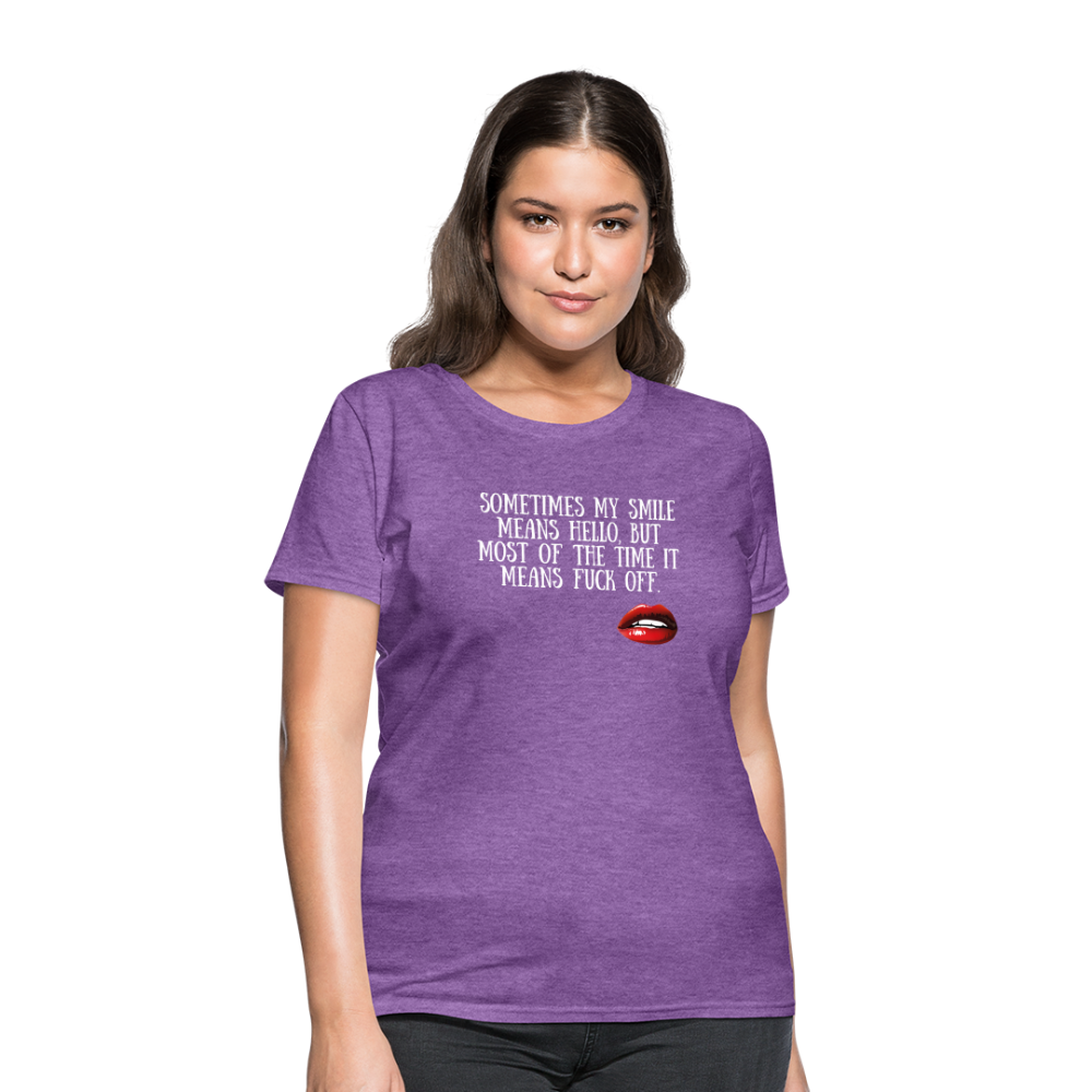 My Smile - Women's - purple heather