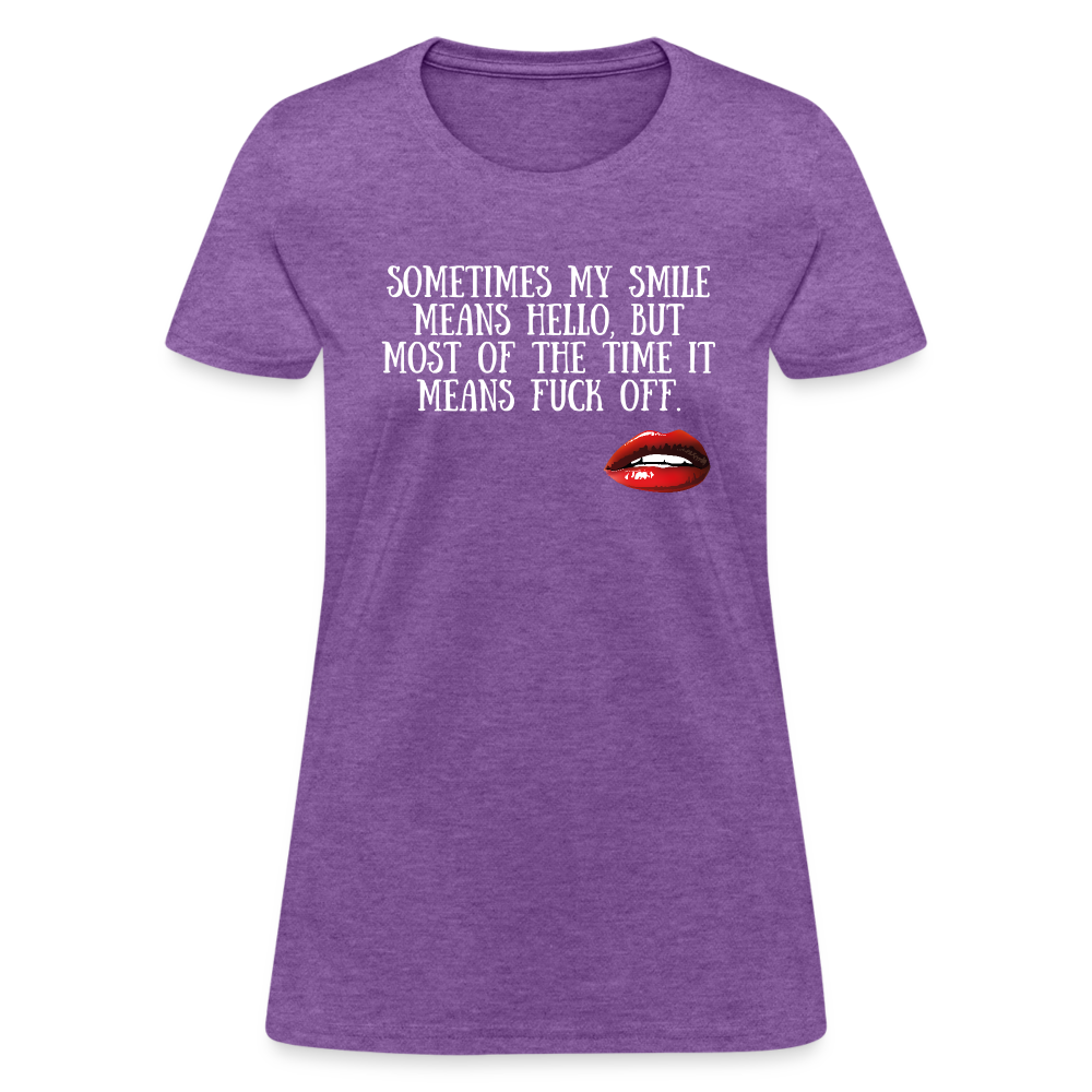 My Smile - Women's - purple heather