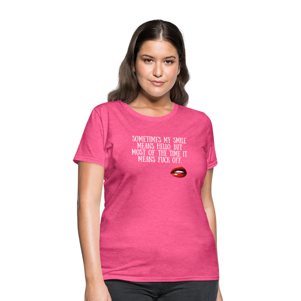 My Smile - Women's - heather pink