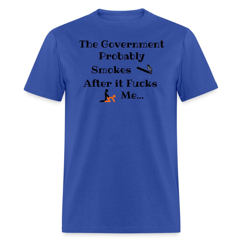 The Government Smokes - royal blue