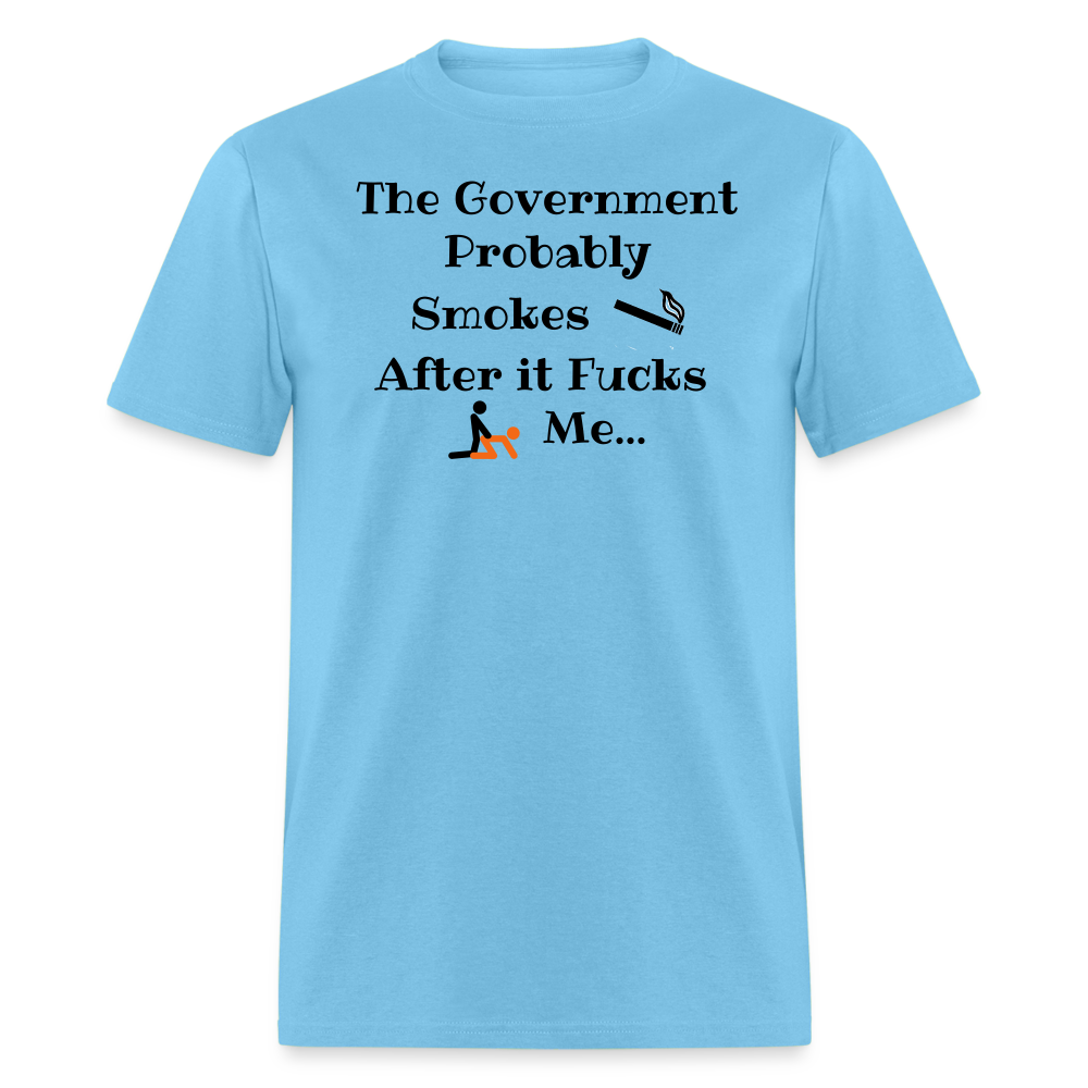 The Government Smokes - aquatic blue