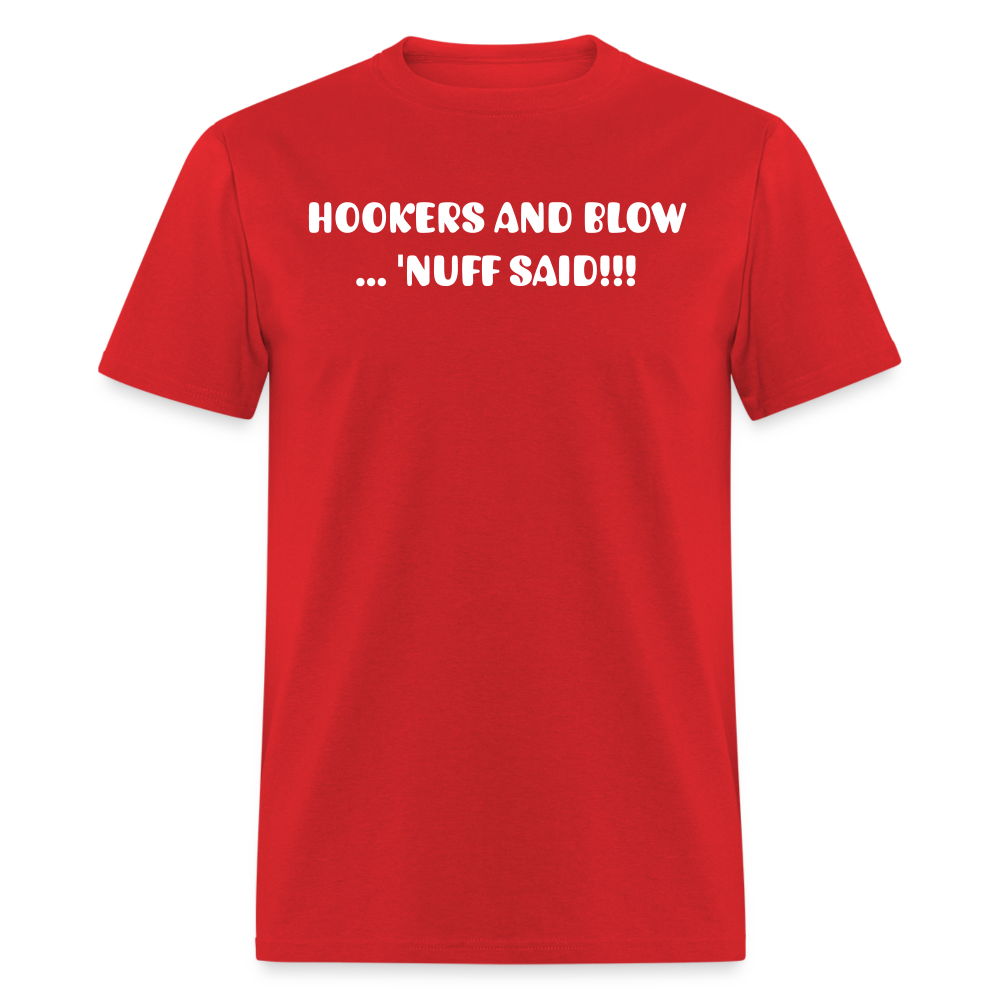 Hookers and Blow - red