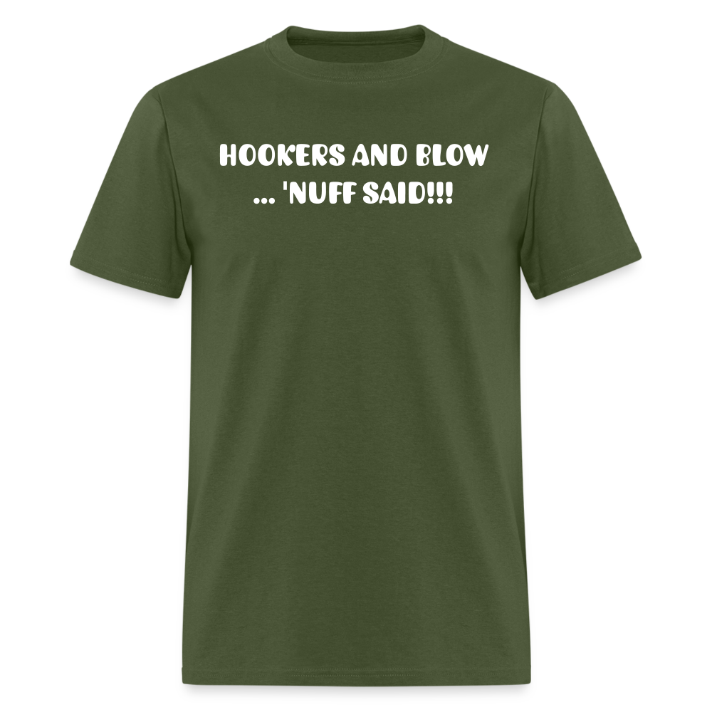 Hookers and Blow - military green