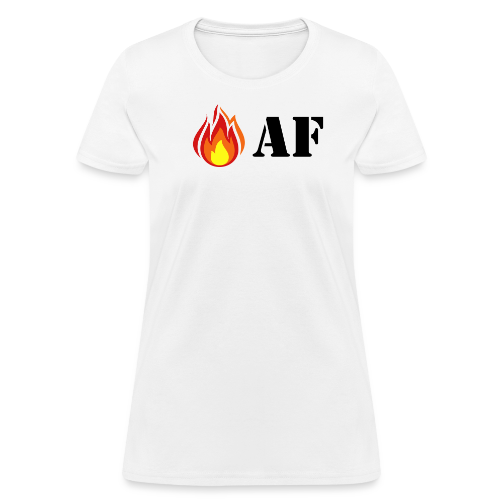 Hot AF - Women's - white