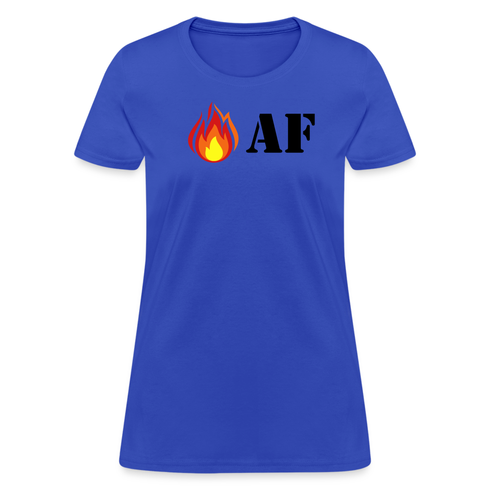 Hot AF - Women's - royal blue