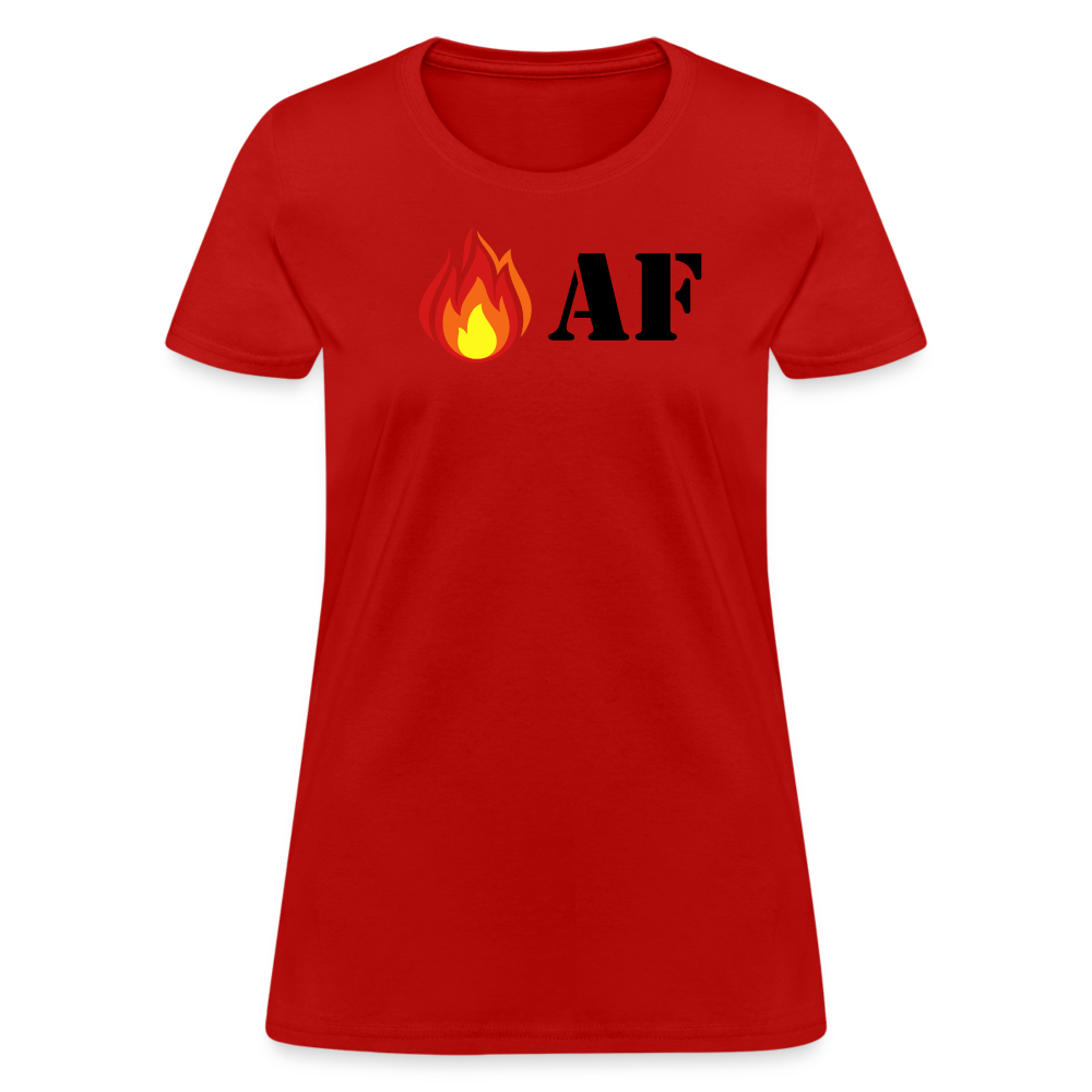 Hot AF - Women's - red