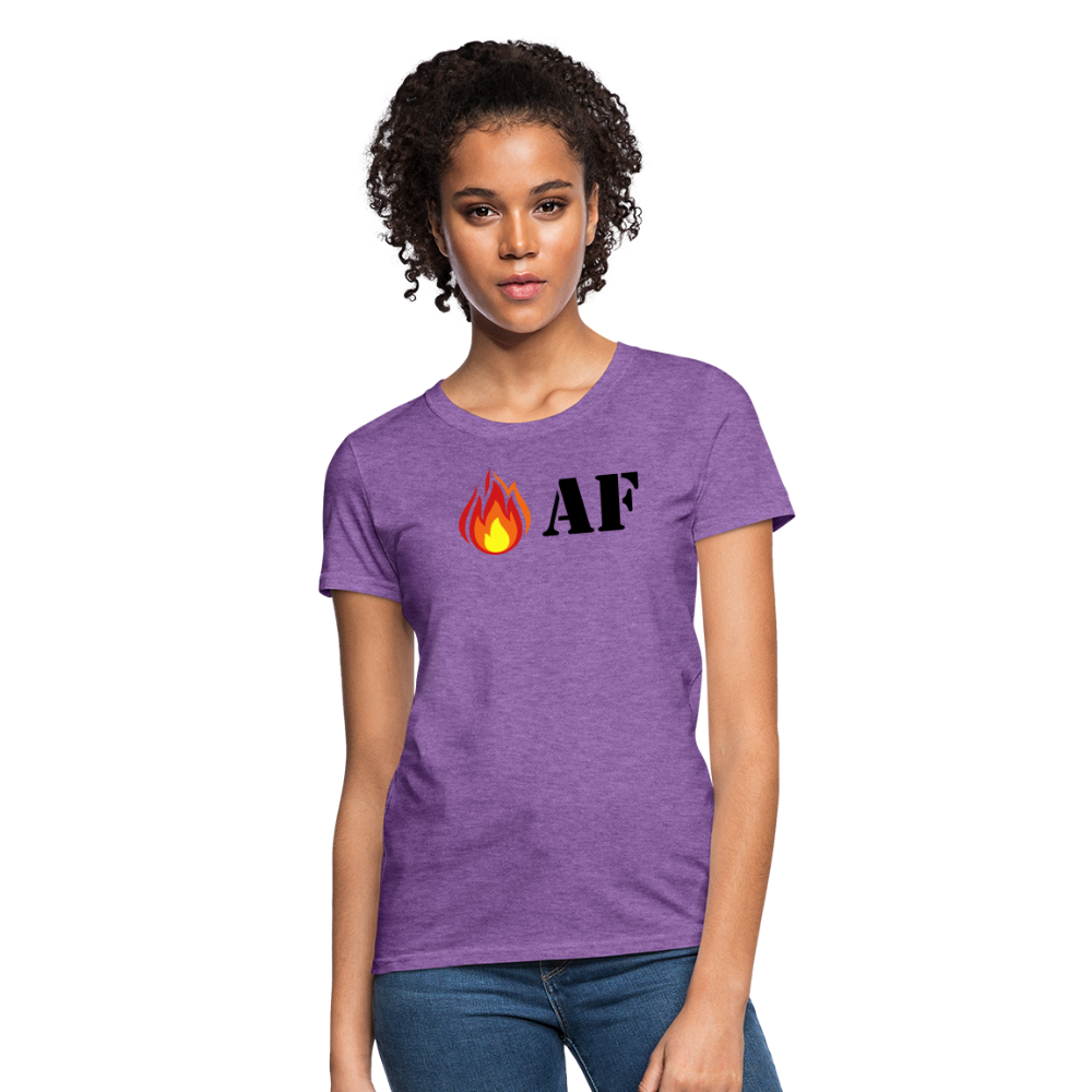 Hot AF - Women's - purple heather