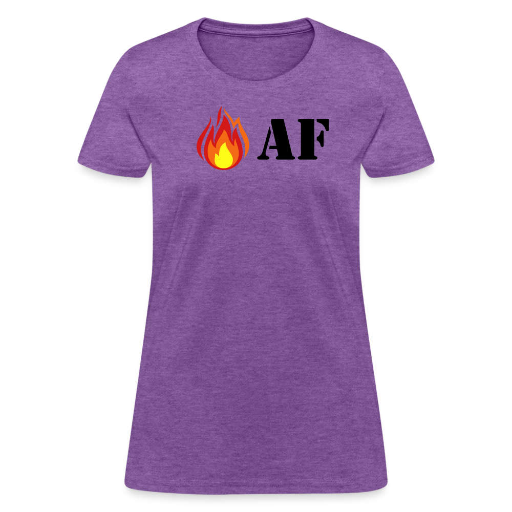 Hot AF - Women's - purple heather