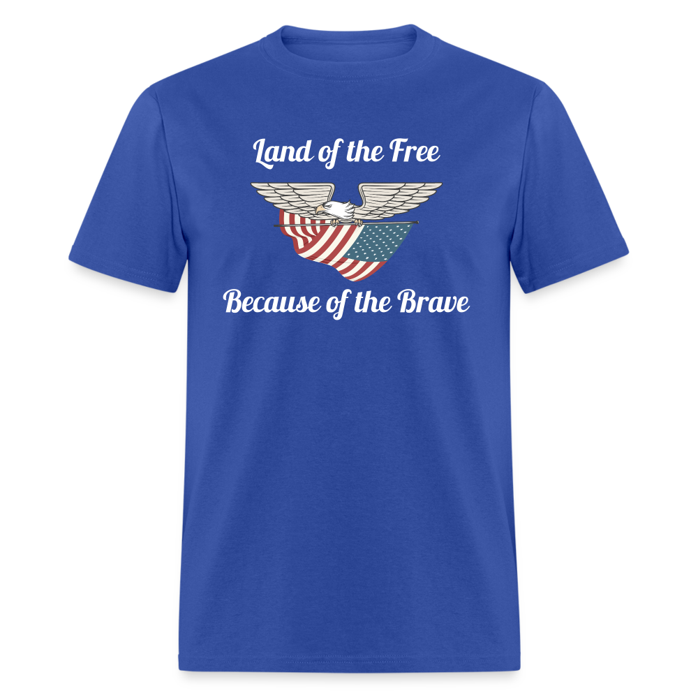 Land of the Free - royal blue