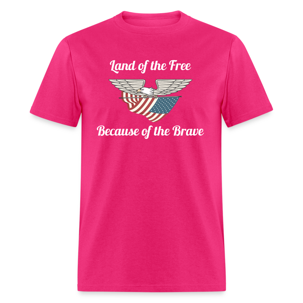 Land of the Free - fuchsia