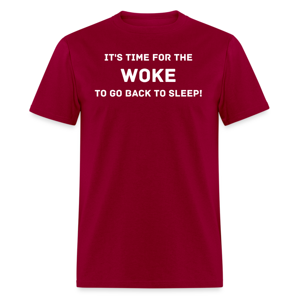 Woke Back To Sleep - dark red