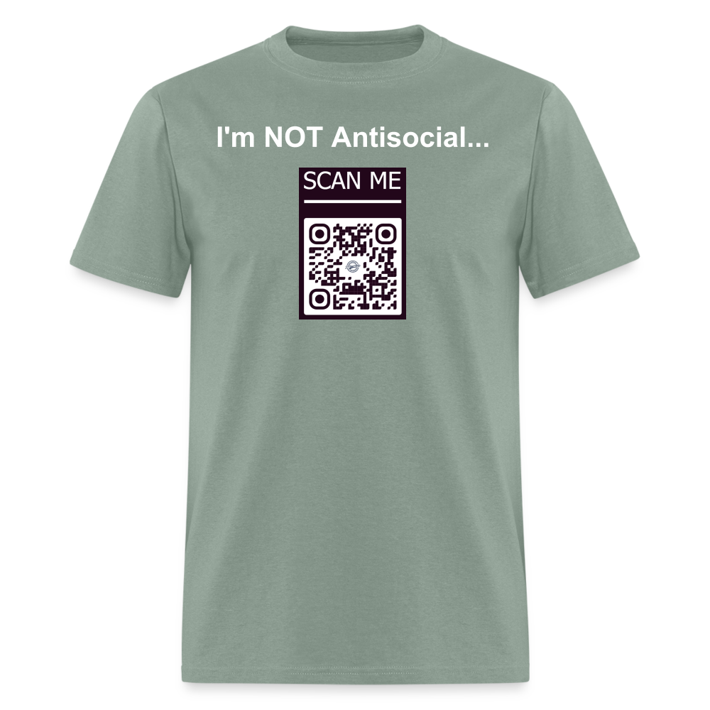 I'm Not Antisocial - QR - sage