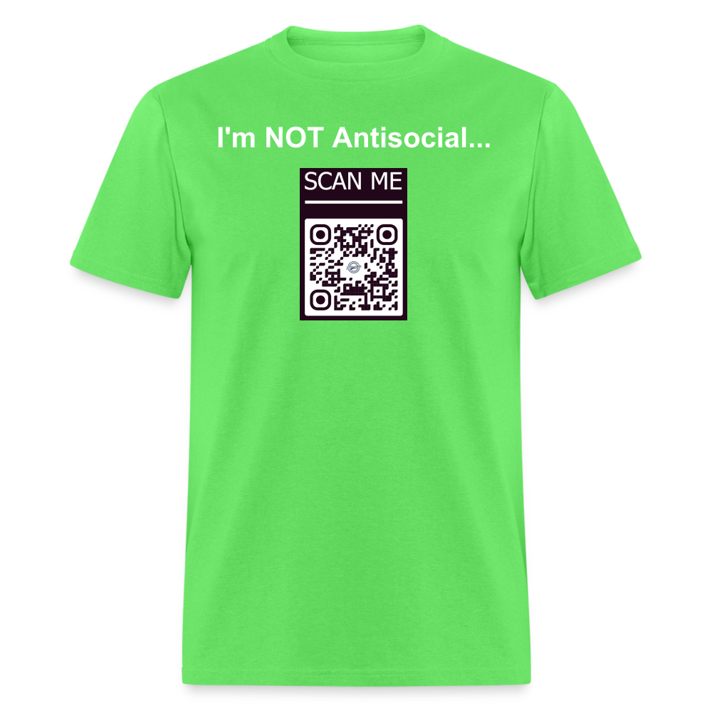 I'm Not Antisocial - QR - kiwi