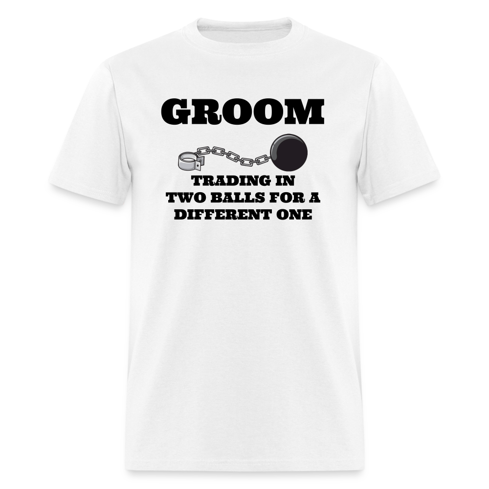 Groom - Trading In Two Balls - white