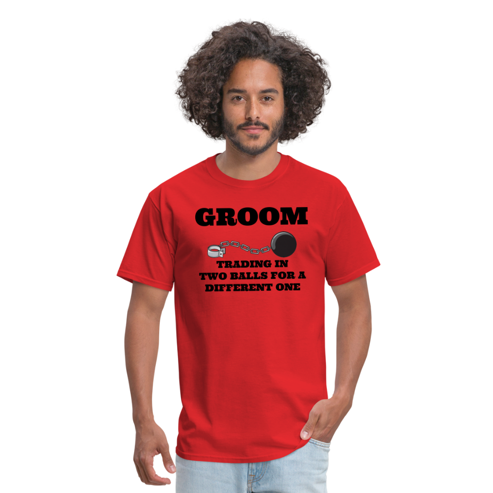 Groom - Trading In Two Balls - red