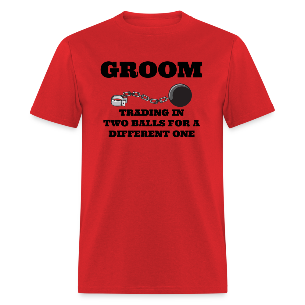 Groom - Trading In Two Balls - red