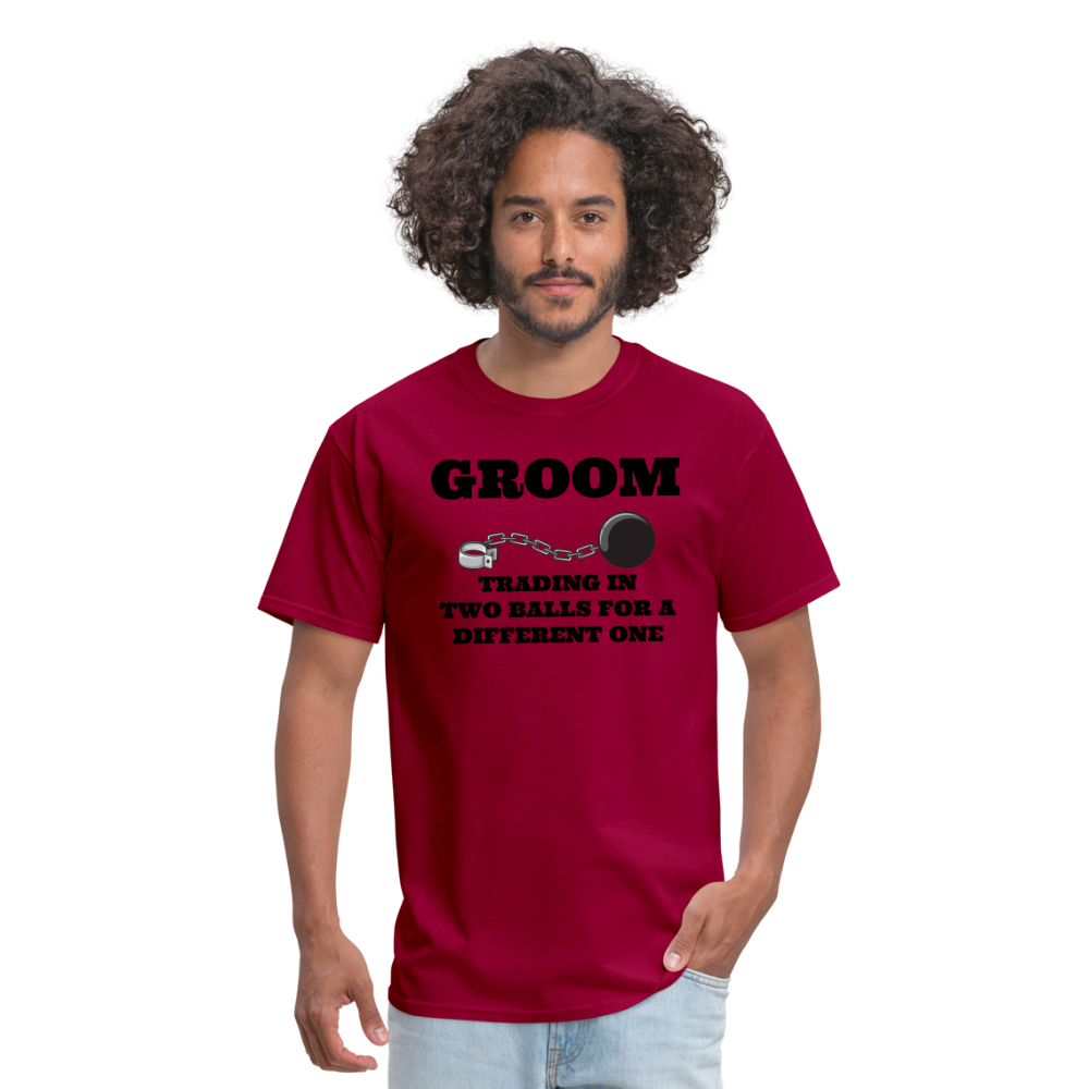 Groom - Trading In Two Balls - dark red