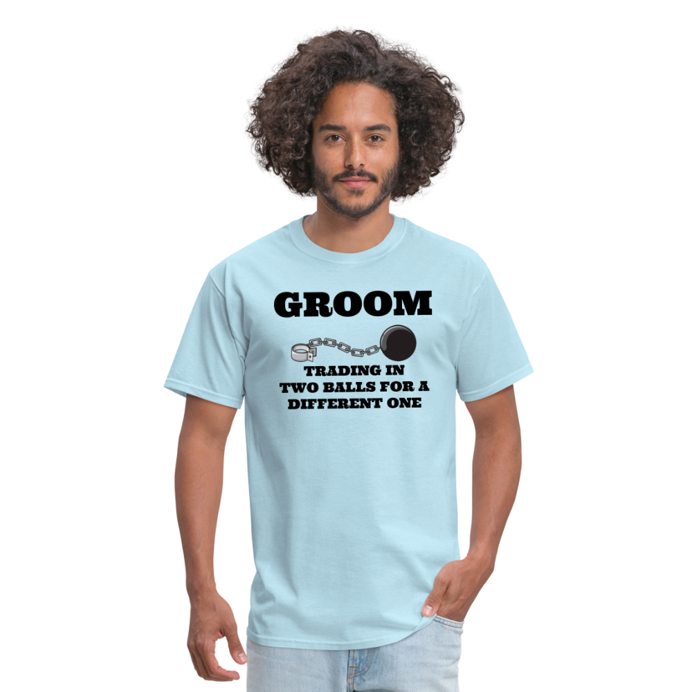 Groom - Trading In Two Balls - powder blue