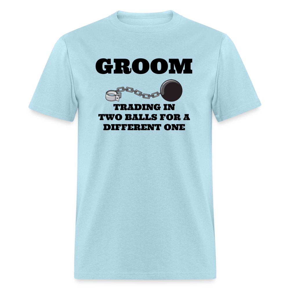 Groom - Trading In Two Balls - powder blue